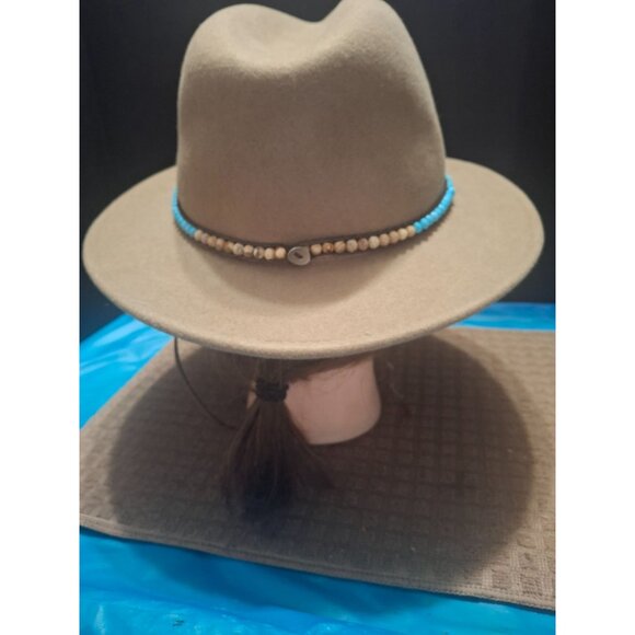 Sunday Afternoons Wool Fedora Hat S/M With Beaded Band - Picture 4 of 9